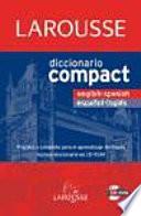 Diccionario Compact english-spanish / español-inglés