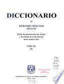 Diccionario de escritores mexicanos, siglo XX