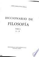 Diccionario de filosofía