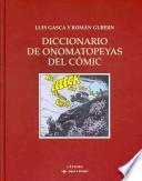 Diccionario de onomatopeyas del cómic