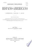Diccionario enciclopédico hispano-americano de literatura, ciencias y artes