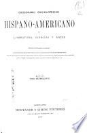 Diccionario enciclopedico hispano-americano de literatura, ciencias y artes