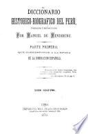 Diccionario historico-biografico del Peru