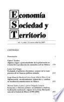 Economía, sociedad y territorio