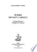 Ecrire devant l'absolu