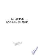 El Autor enjuicia su obra