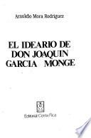 El ideario de don Joaquín García Monge