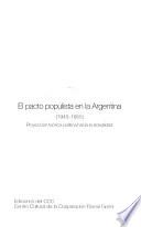 El pacto populista en la Argentina (1945-1955)