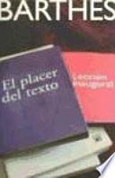 El placer del texto y Lección inaugural