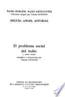 El problema social del indio y otros textos