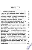 El proceso político colombiano