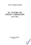 El teatro de Emilio Carballido, 1950-1965