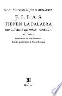 Ellas tienen la palabra