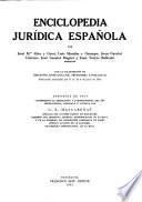 Enciclopedia jurídica española