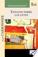 Ensayos sobre las leyes