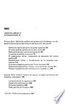 Estudio del comportamiento legislativo en Colombia