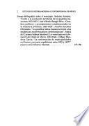 Estudios de historia moderna y contemporánea de México