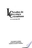 Estudios de literatura colombiana