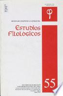 Estudios filológicos