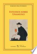 Estudios sobre Unamuno
