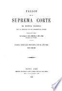 Fallos de la Corte Suprema de Justicia de la Nación
