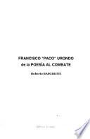 Francisco Paco Urondo de la poesía al combate