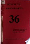 French VII Bibliography