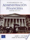 Fundamentos de administración financiera