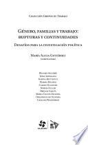 Género, familias y trabajo