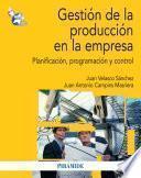 Gestión de la producción en la empresa