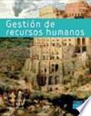 Gestión de recursos humanos