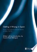 Getting it Wrong in Spain