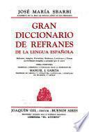 Gran diccionario de refranes de la lengua española