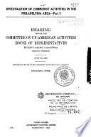 Hearings Before the Committee on Un-American Activities, House of Representatives, Eighty-third Congress, Second Session ...