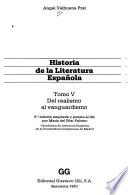 Historia de la literatura española: Del realismo al vanguardismo