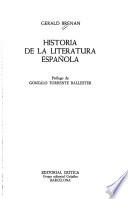 Historia de la literatura española