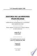 Historia de las misiones franciscanas y narración de los progresos de la geografía en el oriente del Perú: Tomos IX y X: 1785-1897