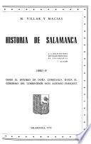 Historia de Salamanca ...