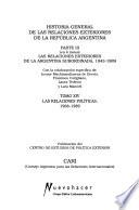 Historia general de las relaciones exteriores de la República Argentina