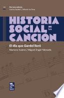 Historia Social de la Canción Nro. 2 (Por un cabeza)