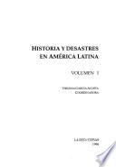 Historia y desastres en América Latina