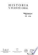 Historia y fuente oral