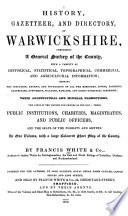 History, Gazetteer, and Directory, of Warwickshire