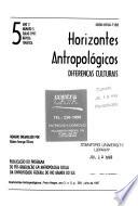 Horizontes antropológicos