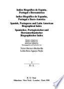Indice biográfico de España, Portugal e Iberoamérica