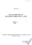 Indice de resúmenes analíticos sobre educación en America Latina y el Caribe