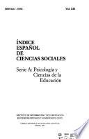 Indice español de ciencias sociales