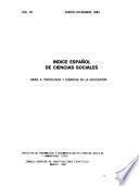 Indice español de ciencias sociales
