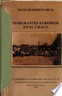 Inmigrantes europeos en el Chaco