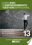 Internacionalización e innovación de la empresa